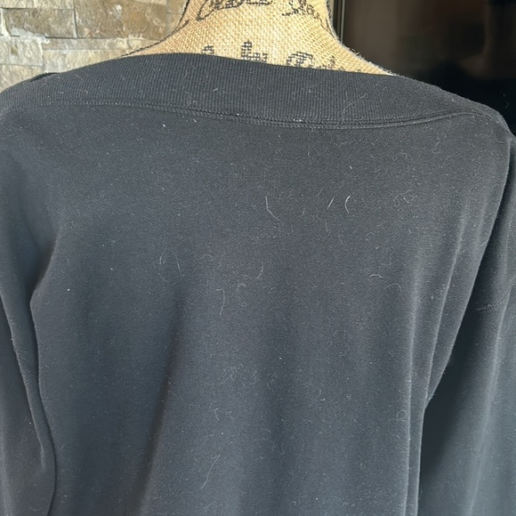 Def Leppard black graphic leopard boatneck sweatshirt rock band sweatshirt - Picture 11 of 16